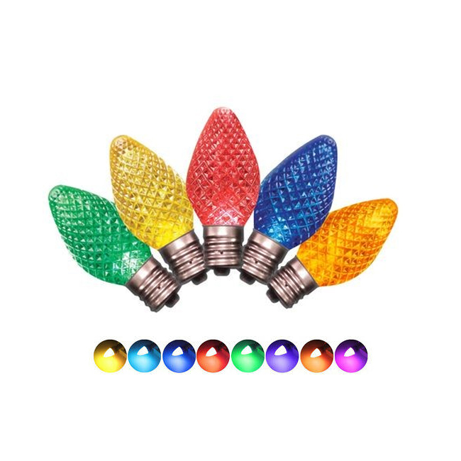 2020 C7 bulb colourful light outdoor decoration led string light christmas lights led in andysom